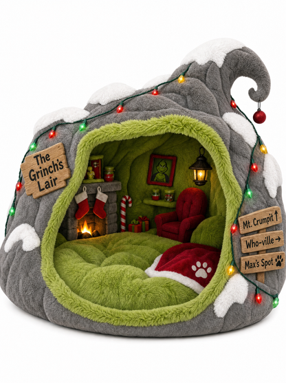 (PRE-ORDERS) Grinch Dog Beds